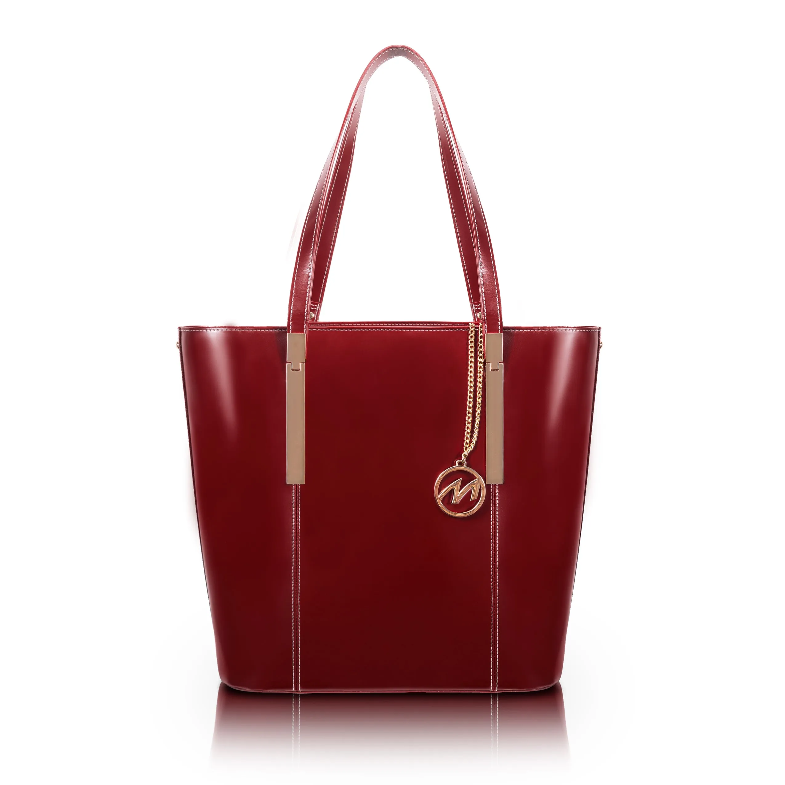McKlein CRISTINA Leather Ladies' Tote with Tablet Pocket