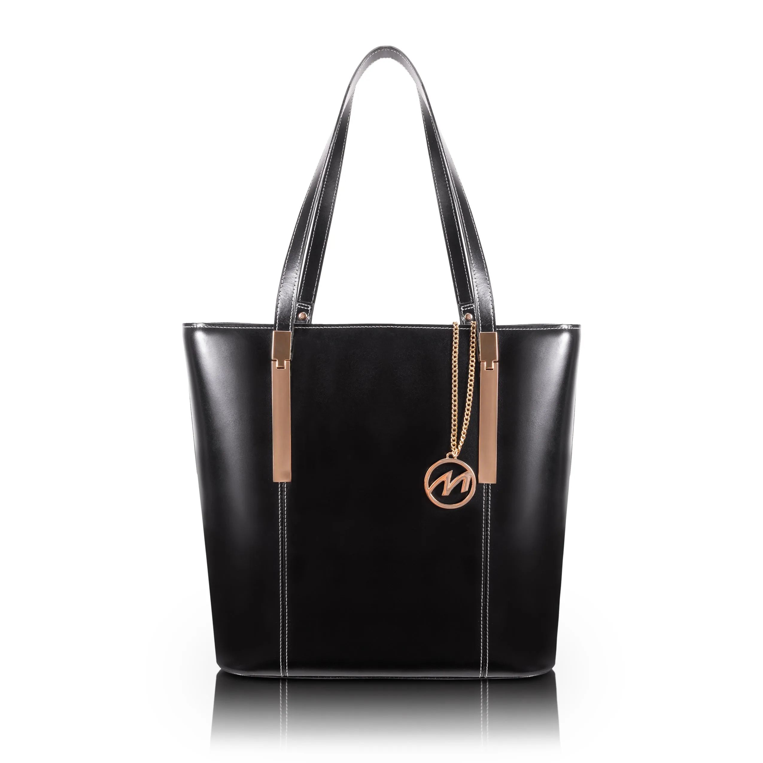 McKlein CRISTINA Leather Ladies' Tote with Tablet Pocket