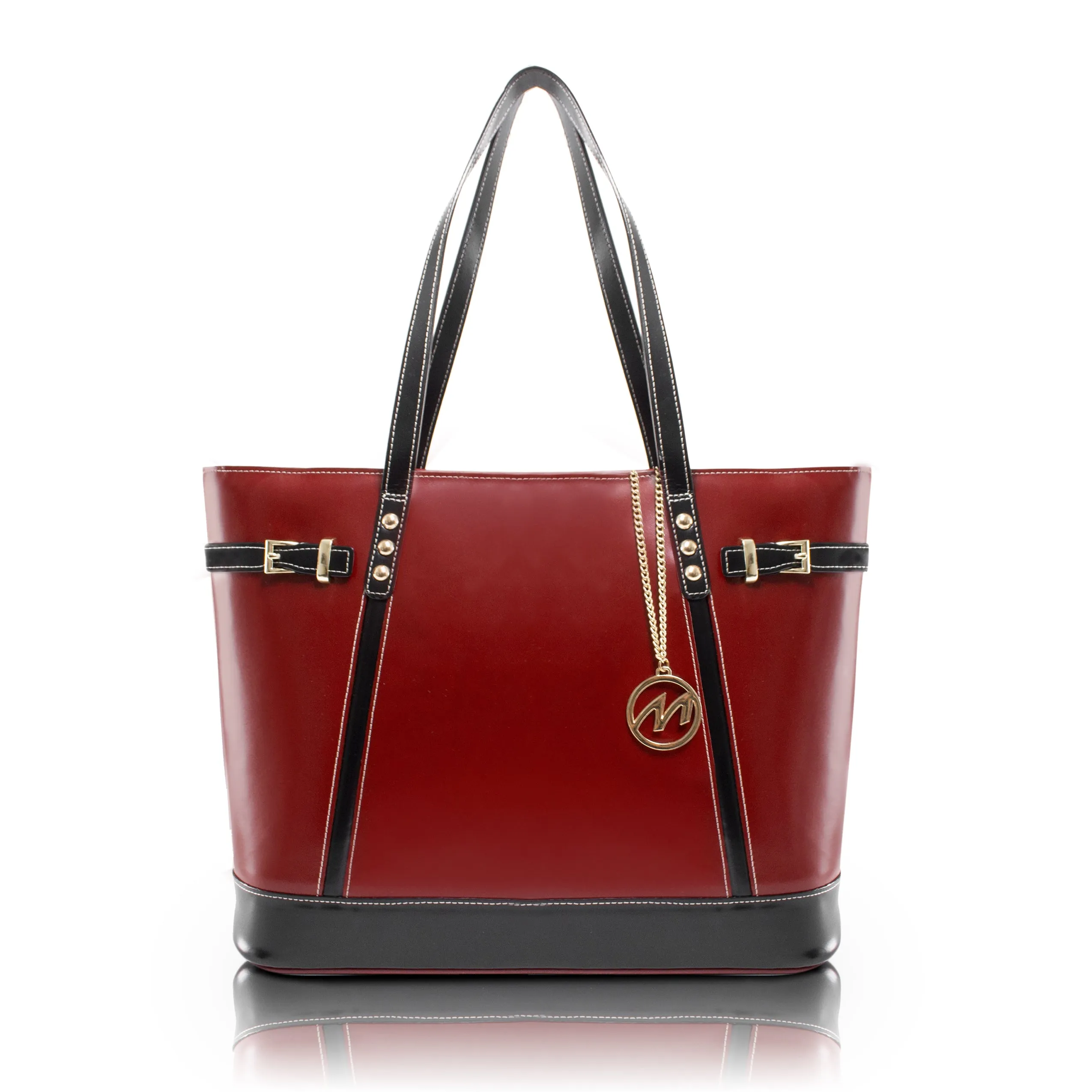 McKlein SERAFINA Leather Ladies' Tote with Tablet Pocket