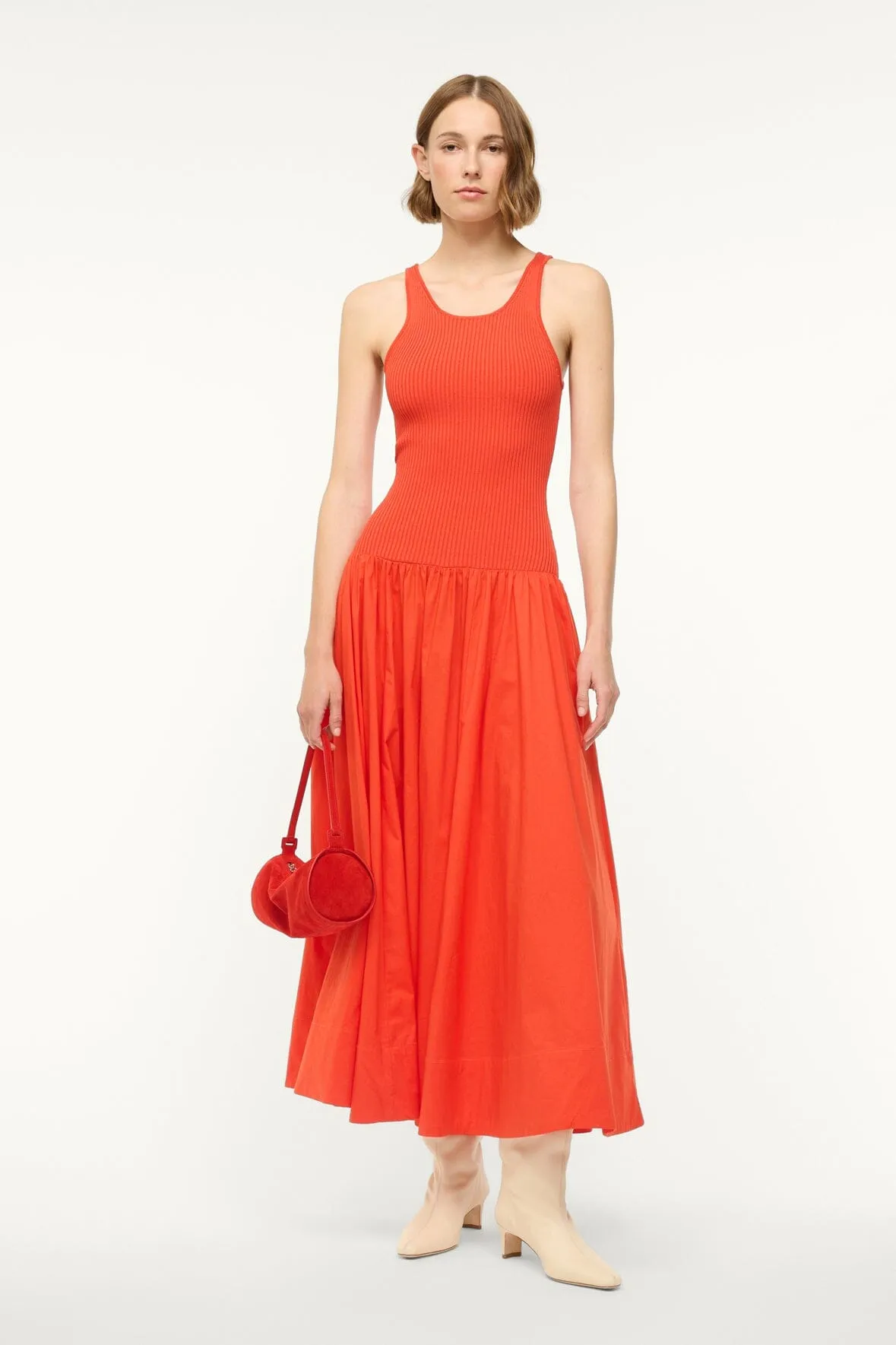 MINI TARU BAG | RED ROSE SUEDE