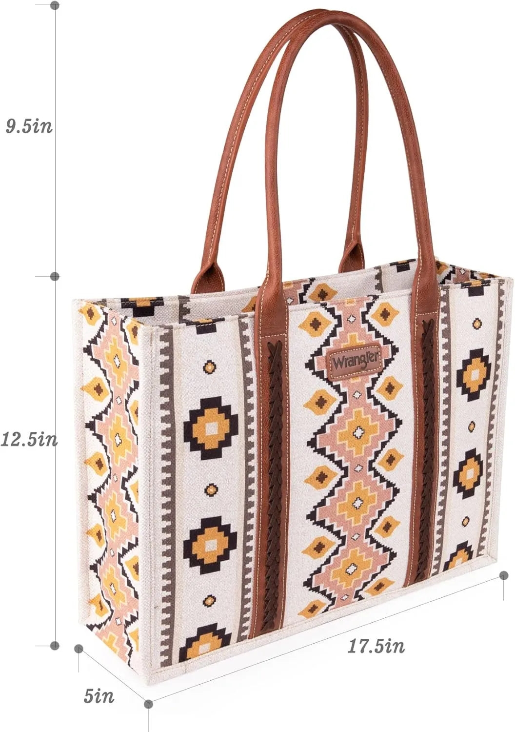 Montana West Wrangler Tote Bag for Women Western Shoulder Purses Boho Aztec Satchel Handbags