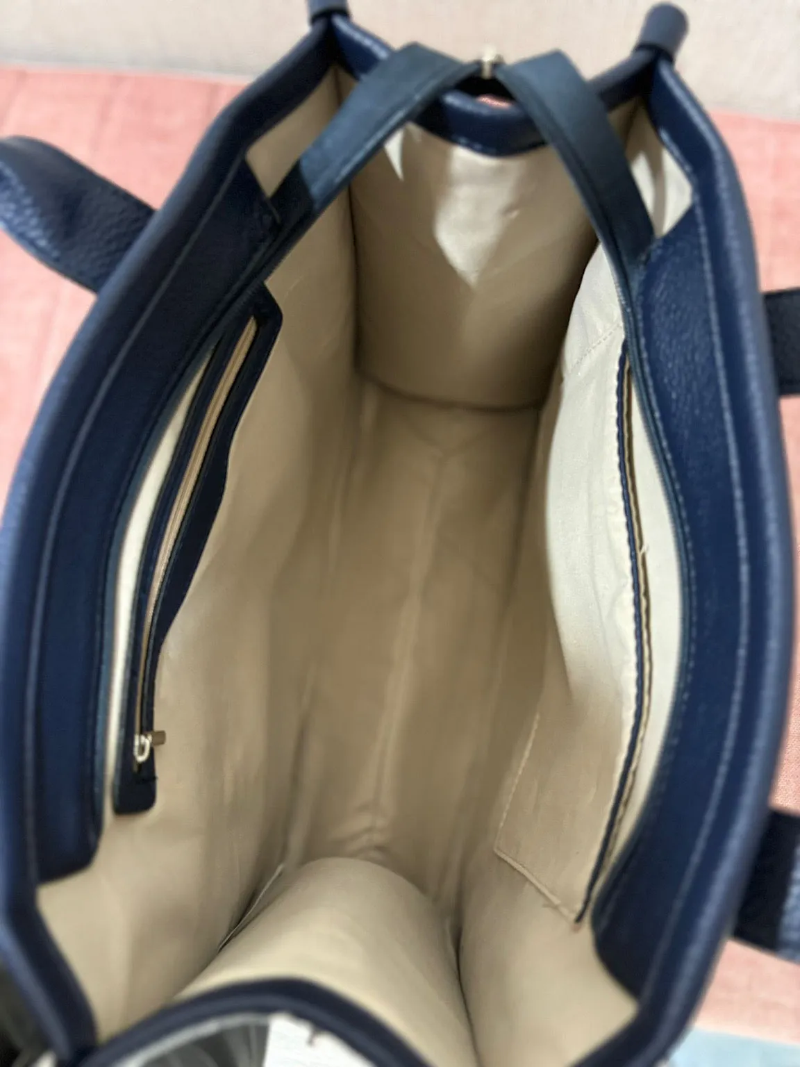 Navy The Tote Bag Medium