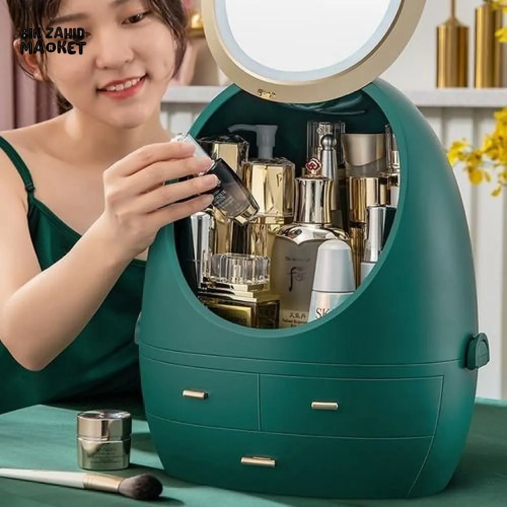 OVAL SHAPE COSMETICS ORGANIZER