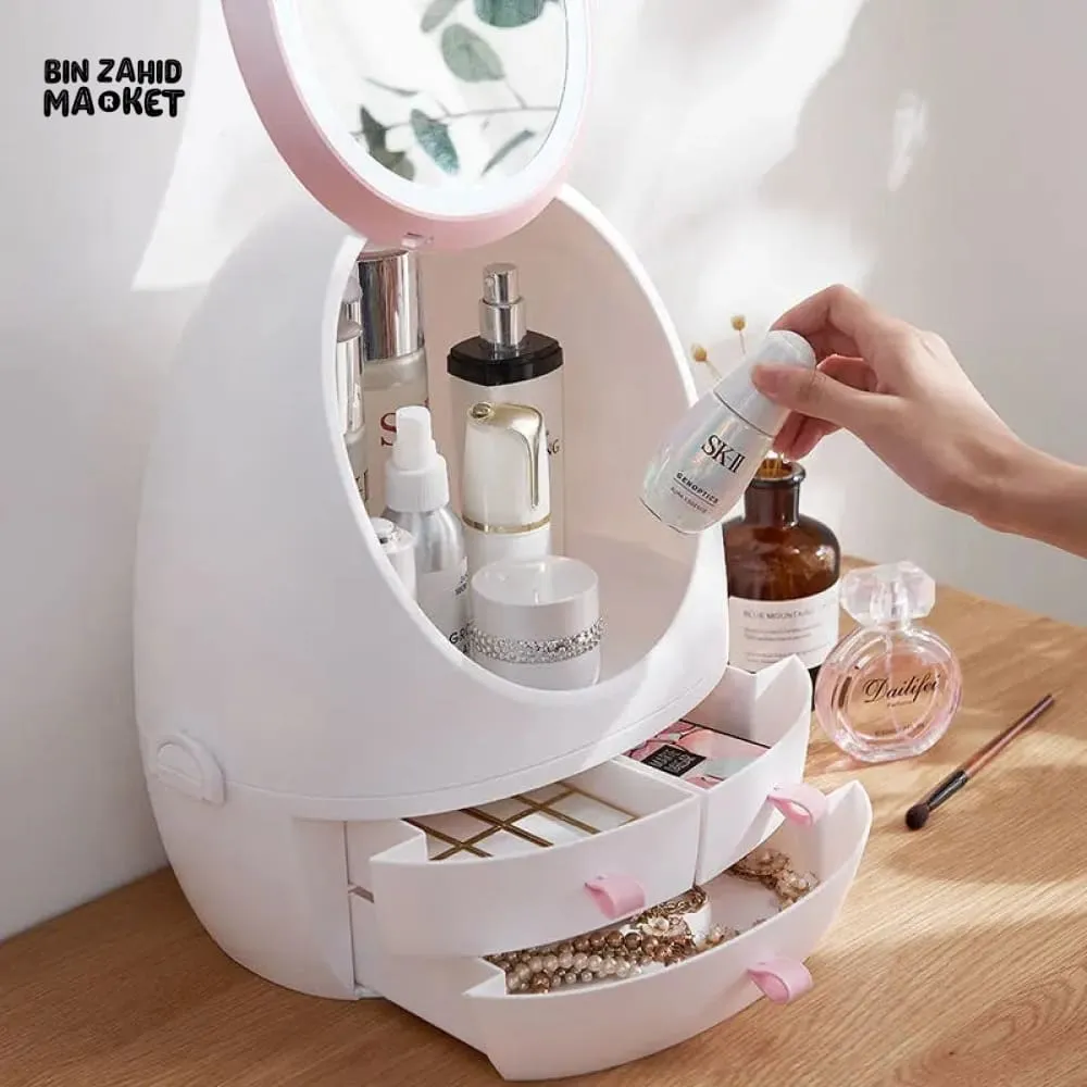 OVAL SHAPE COSMETICS ORGANIZER