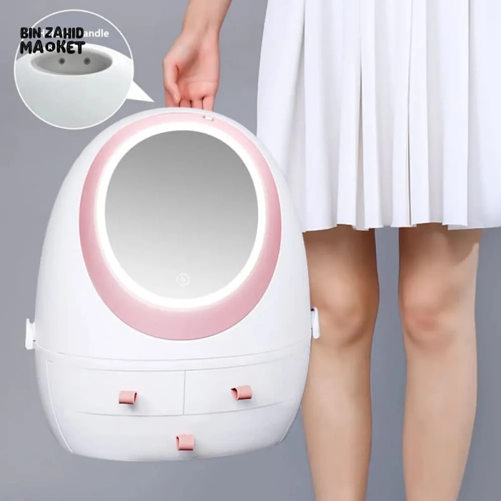 OVAL SHAPE COSMETICS ORGANIZER