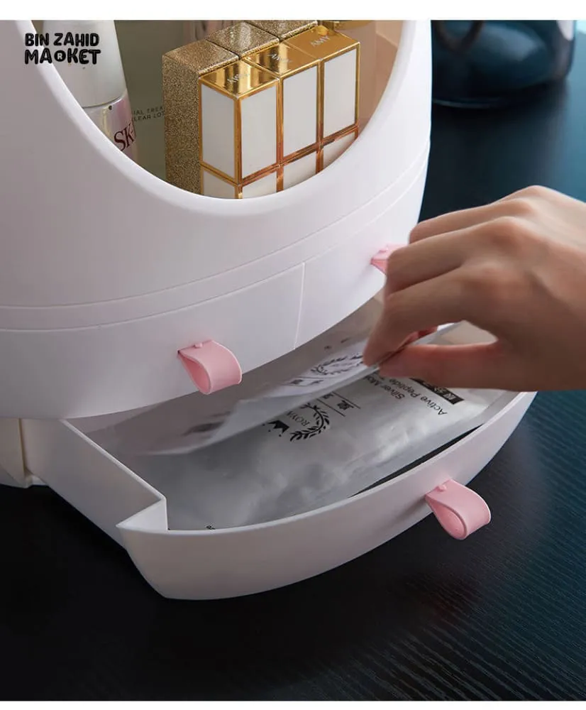 OVAL SHAPE COSMETICS ORGANIZER