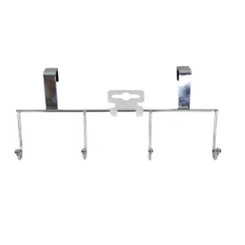 Over the Door 4 Hooks Home Bathroom Organizer Rack