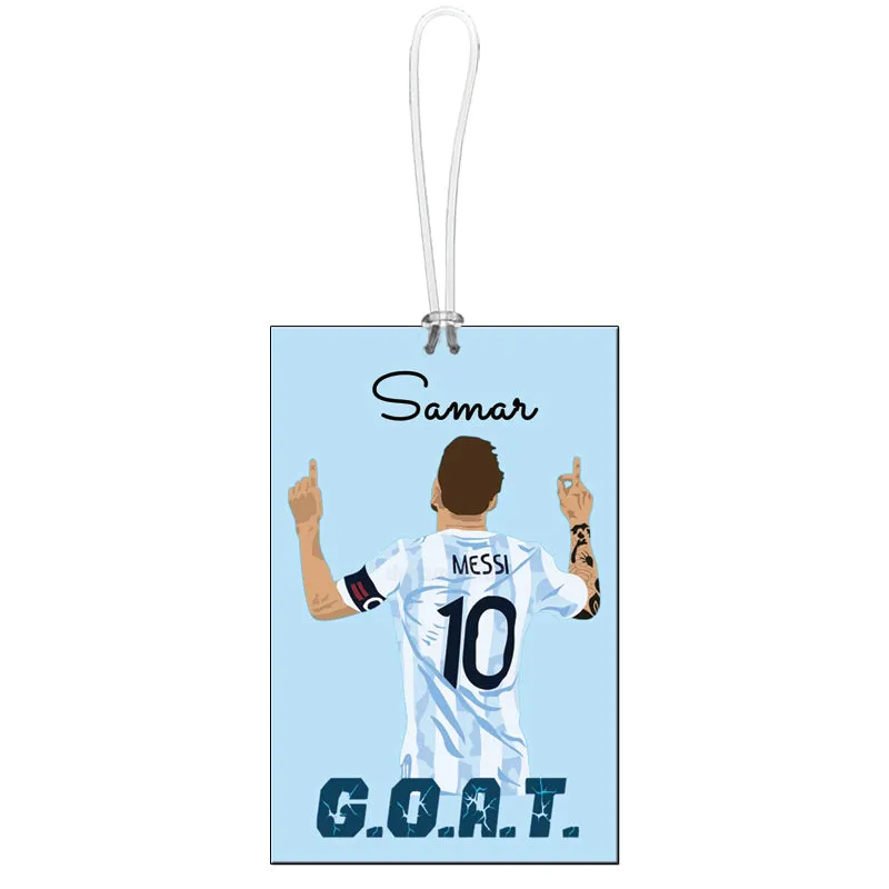 Passport Cover   Luggage Tag -  Messi