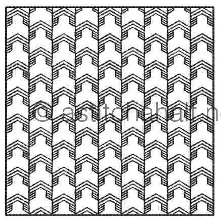 Popular Houndstooth Tote Bag and Quilt Blocks