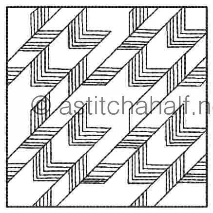 Popular Houndstooth Tote Bag and Quilt Blocks