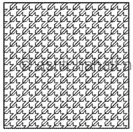 Popular Houndstooth Tote Bag and Quilt Blocks