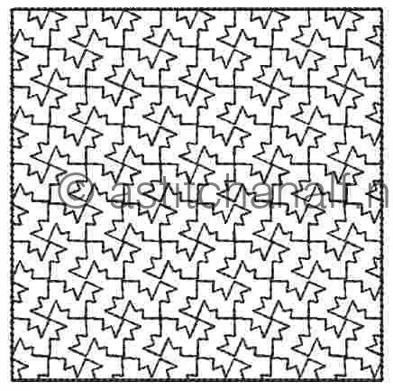 Popular Houndstooth Tote Bag and Quilt Blocks