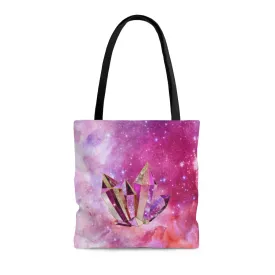 Premium Polyester Tote Bag - Crystal Art #102 |Small, Medium, or Large Tote Bag, Gift for Her, Graphic Tote Bag, Aesthetic Tote, Kawaii Bag