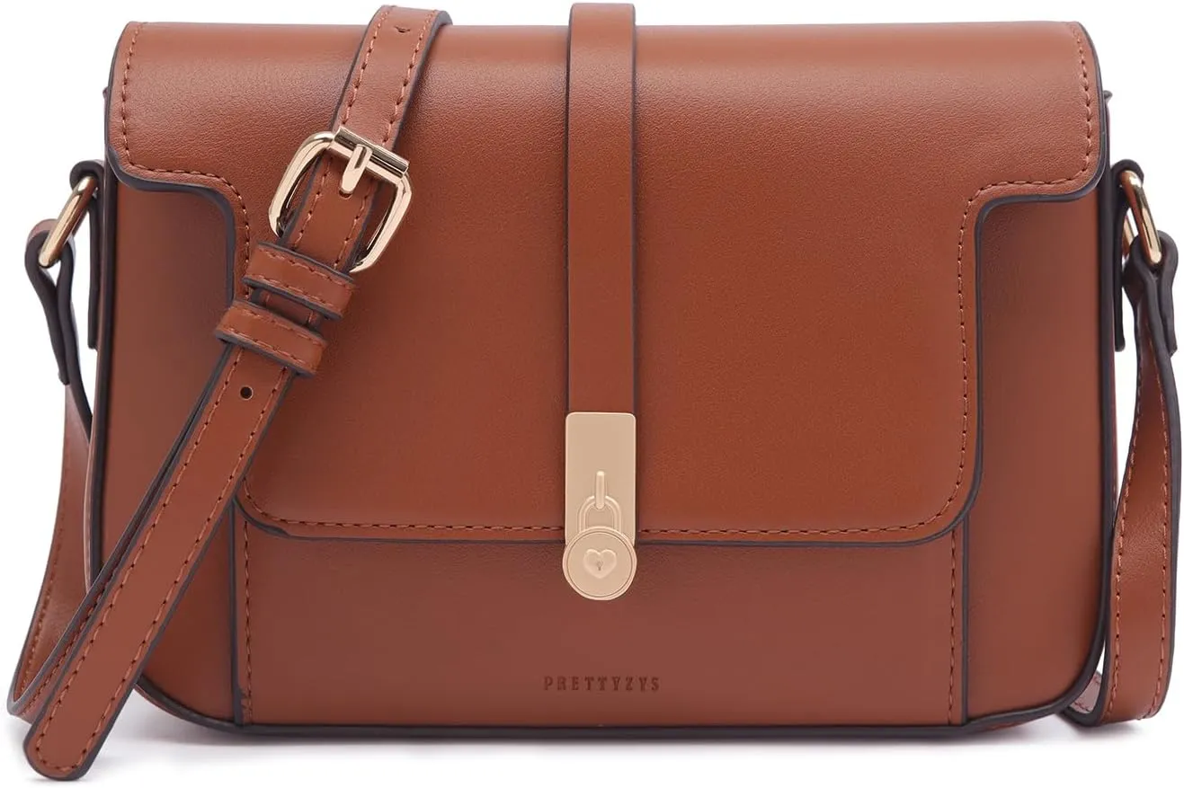 Prettyzys Crossbody Bag for WomenTrendy Small Shoulder Bag Phone Wallet Purse for Women