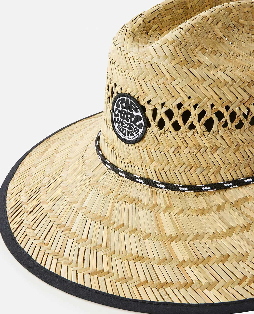 Rip Curl Men's Logo Straw Hat Natural 1CTMHE-0031