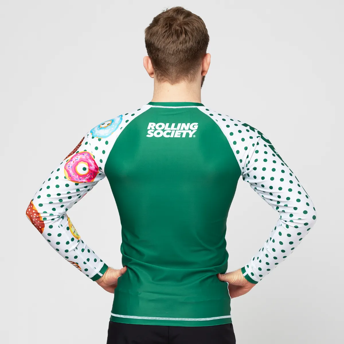 Rolling Society "Krispy Killer" Rash Guard LS Mens