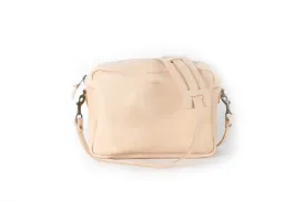 SARAH LEATHER CROSSBODY - LARGE - NATURAL VEG TAN