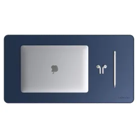 SATECHI Eco Leather Desk Mat - Blue