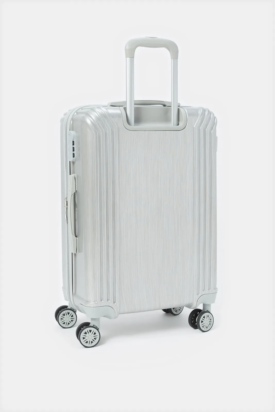 Silver Trolley Travel Luggage (20Inch)