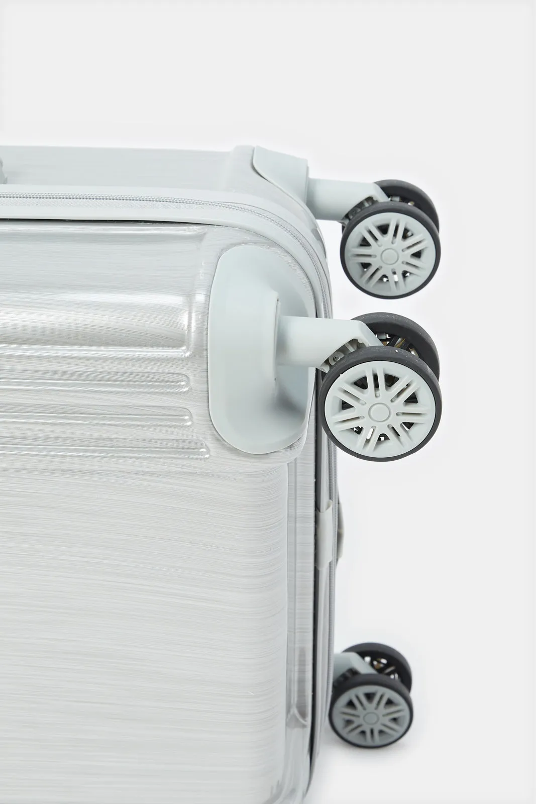 Silver Trolley Travel Luggage (20Inch)