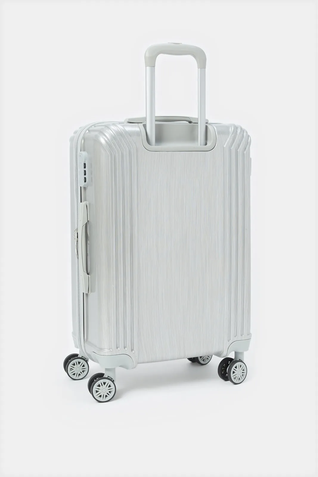 Silver Trolley Travel Luggage (24 Inch)