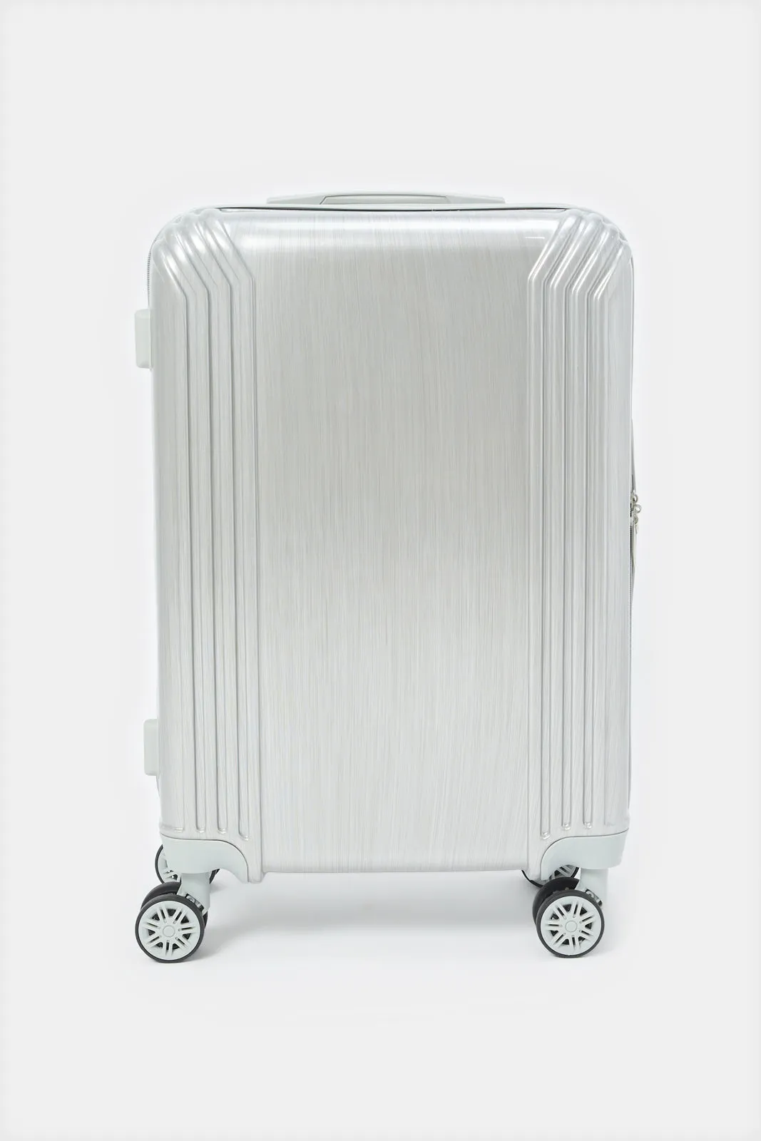 Silver Trolley Travel Luggage (24 Inch)