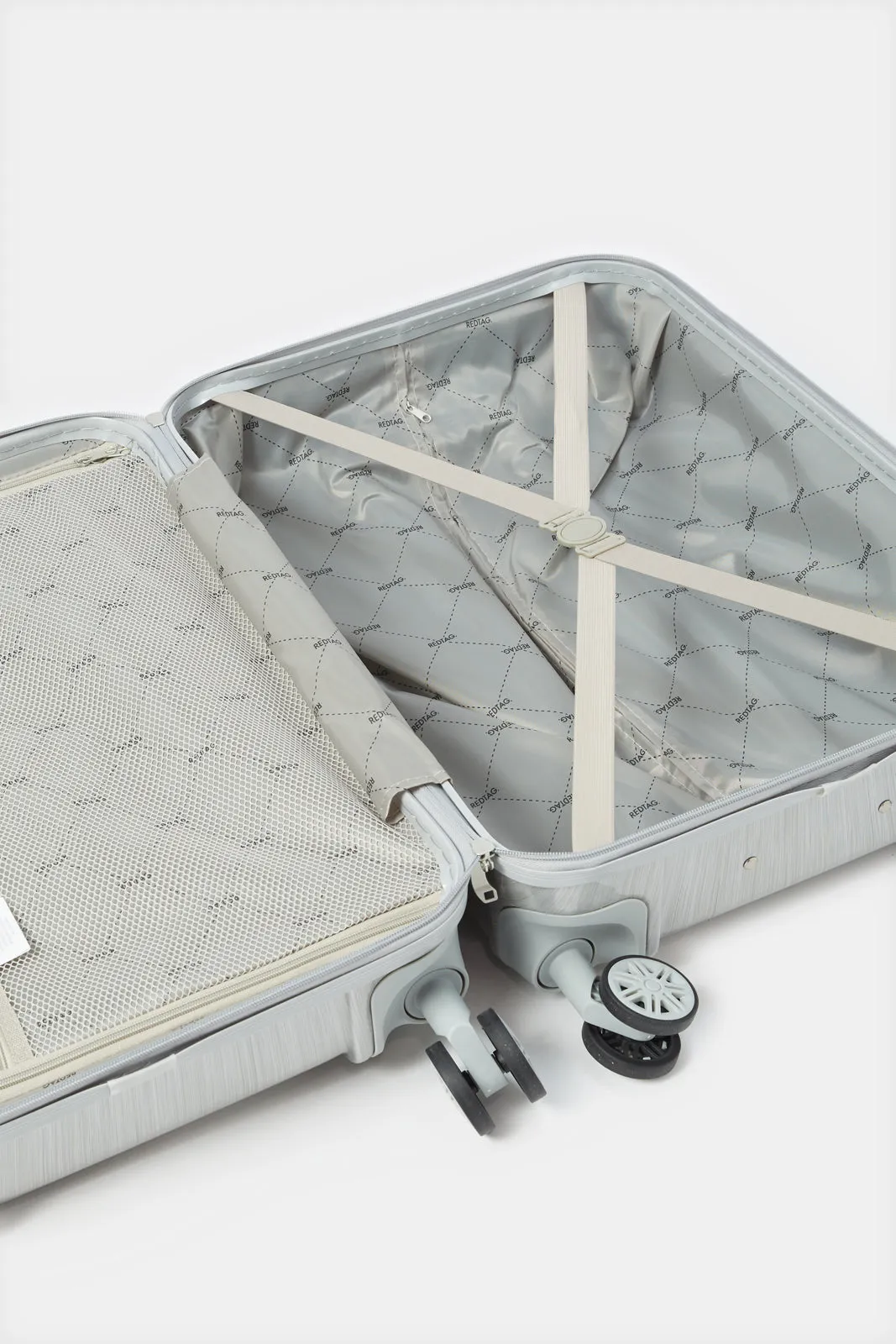 Silver Trolley Travel Luggage (24 Inch)