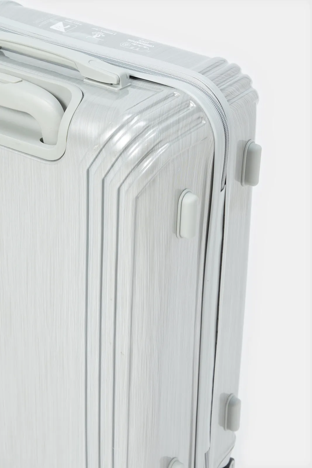 Silver Trolley Travel Luggage (24 Inch)
