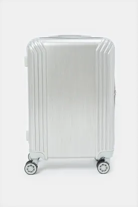 Silver Trolley Travel Luggage (24 Inch)