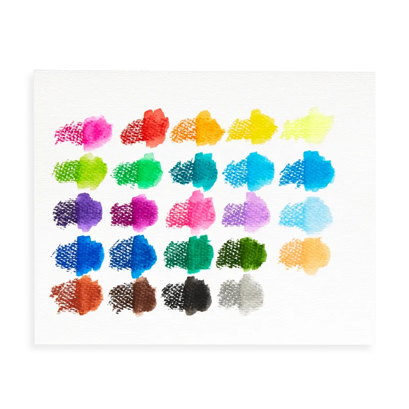 Smooth Stix Watercolor Gel Crayons - Set of 24 by OOLY