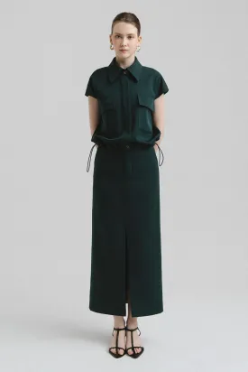Stella Straight Flap Pocket Polycotton Shirt