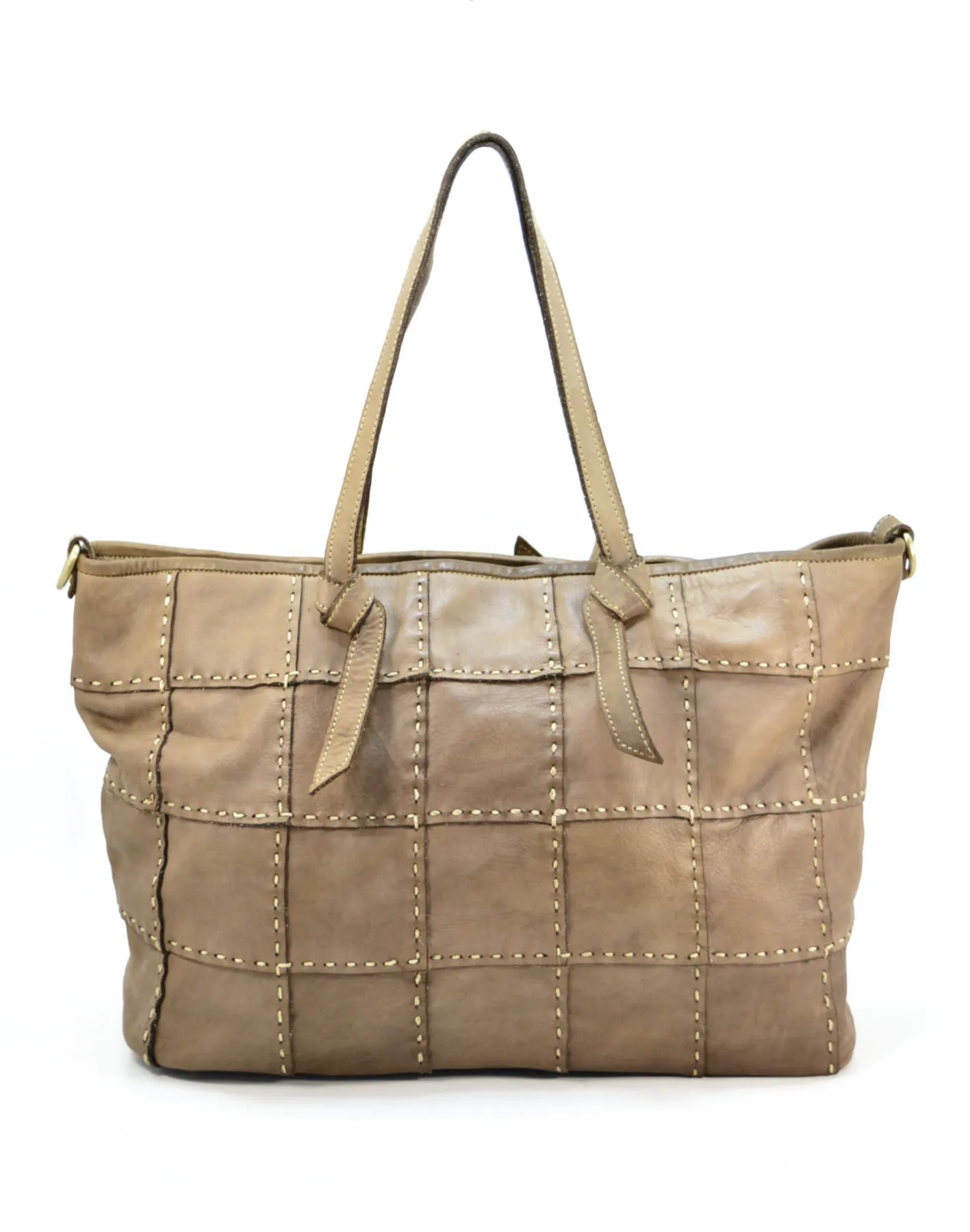 Studded leather tote bag wholesale