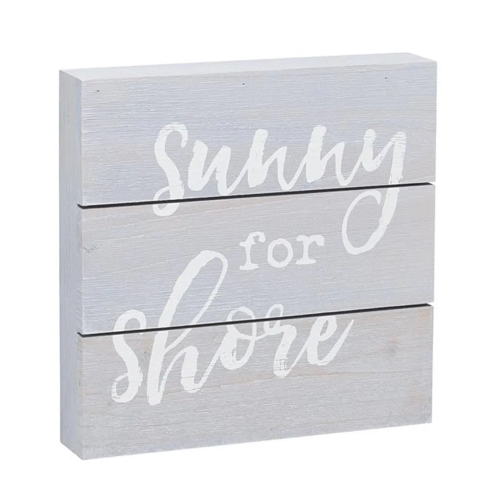 Sunny Pallet Box Sign