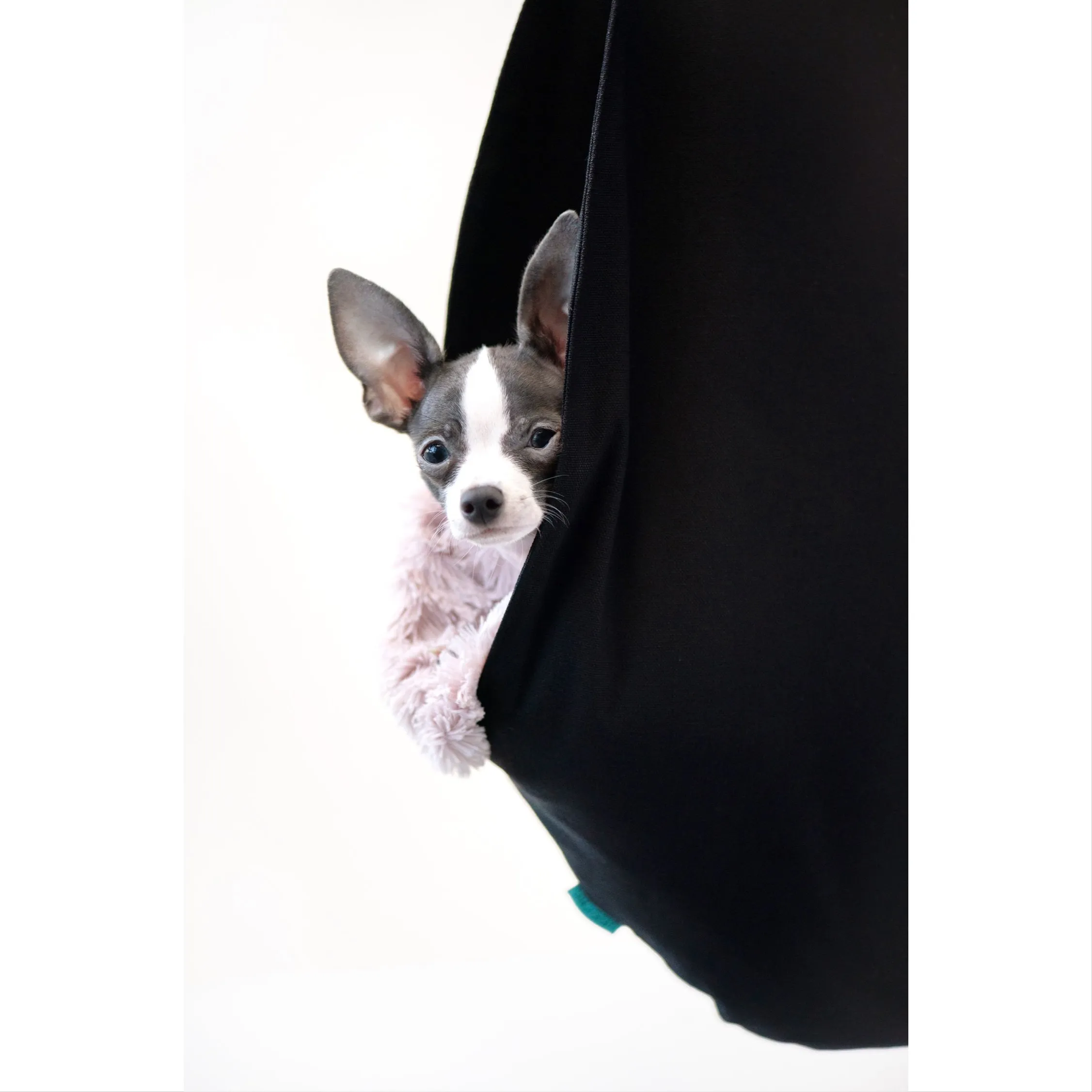 the clairence black ultra suede snuggit