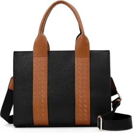 ToLFE Tote Bags for Women Top Handle Satchel Purses and Handbags PU Leather Shoulder Hobo Bags