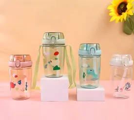 Transparent Sipper Water Bottle(670ml)