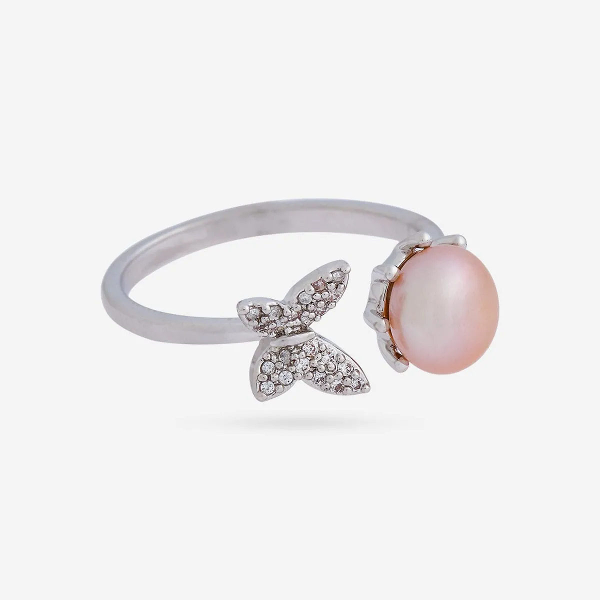 Trendy Pearl Finger Ring 174218
