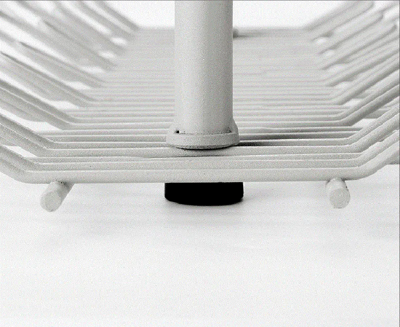 Under Desk Cable Management Organizer Tray 36cm-Black