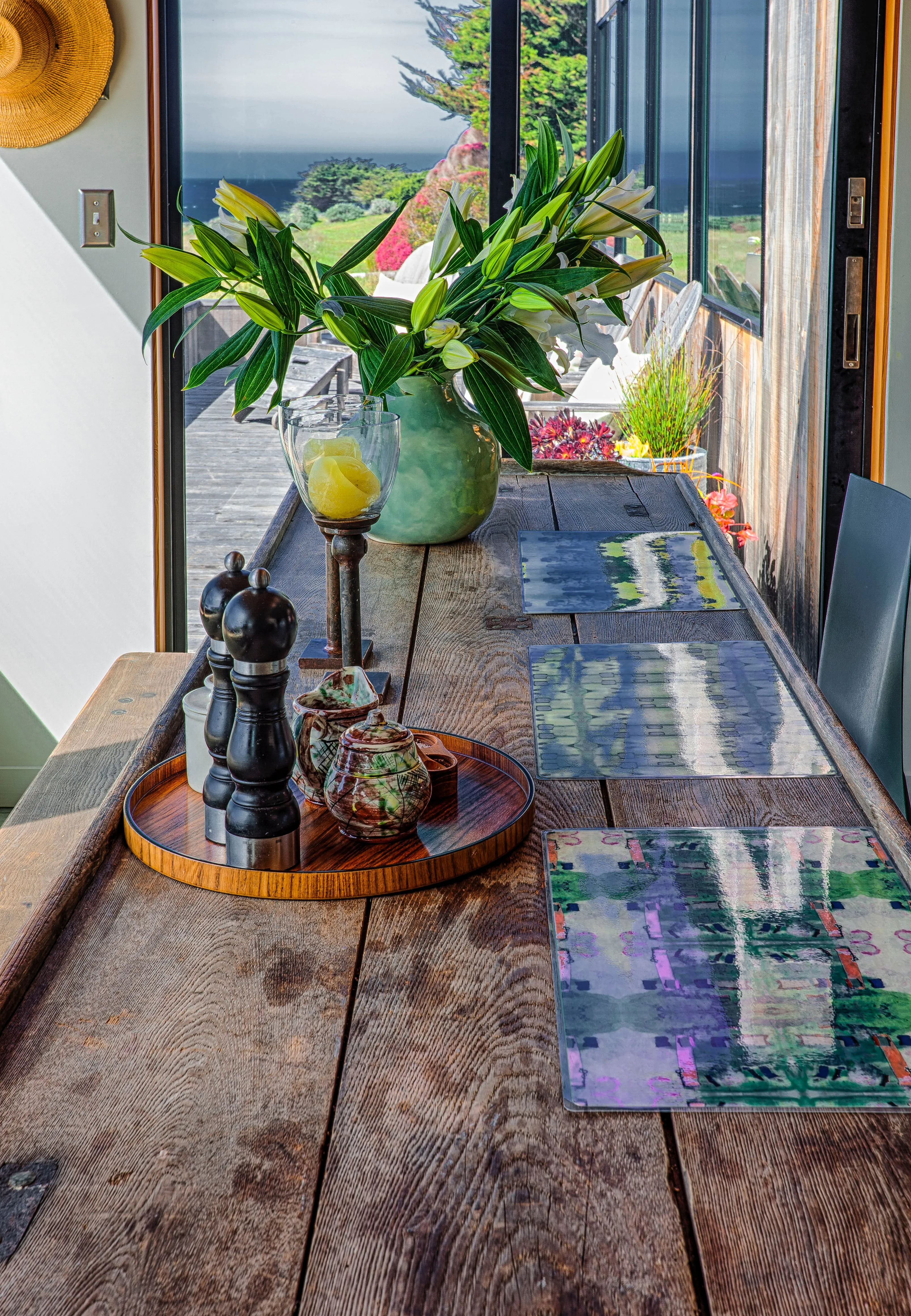 Waterproof Placemats <br/> Bird by Bird, Clay
