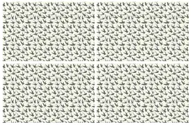 Waterproof Placemats <br/> Bird by Bird, Clay
